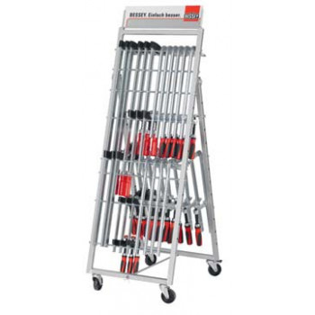 BE-ZW1-A01-2K Мобильный стеллаж для струбцин ZW, с товаром ZW1-A01-2K BESSEY